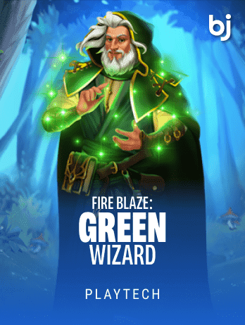 Fire Blaze Green Wizard screenshot